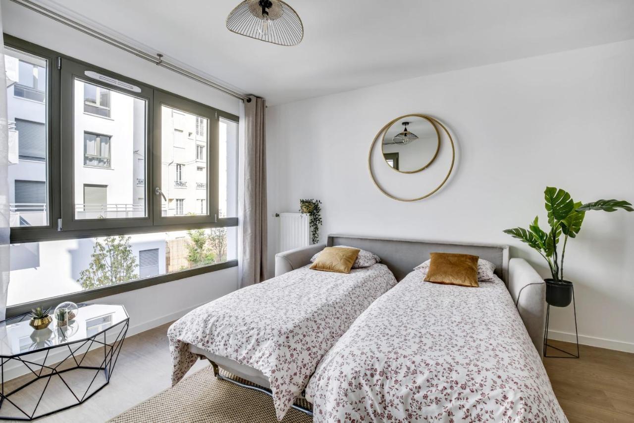 Superbe Appartement Avec Balcon Et Parking Proche Paris Saint-Denis  Exterior photo